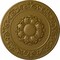 Ekena Millwork Sydney Ceiling Medallion (Fits Canopies up to 5 3/4"), Hand-Painted Gold, 27 3/4"OD x 2"P CM27SYGLS - alternate 1
